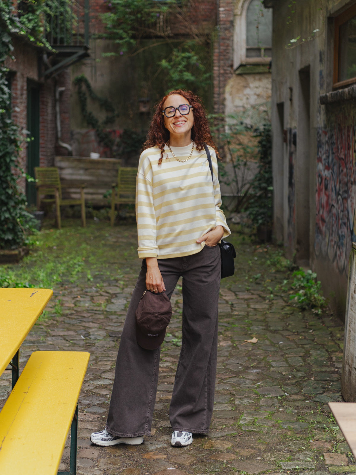 Frankaa Iconic Bold Sweater - Undyed/Golden Hay