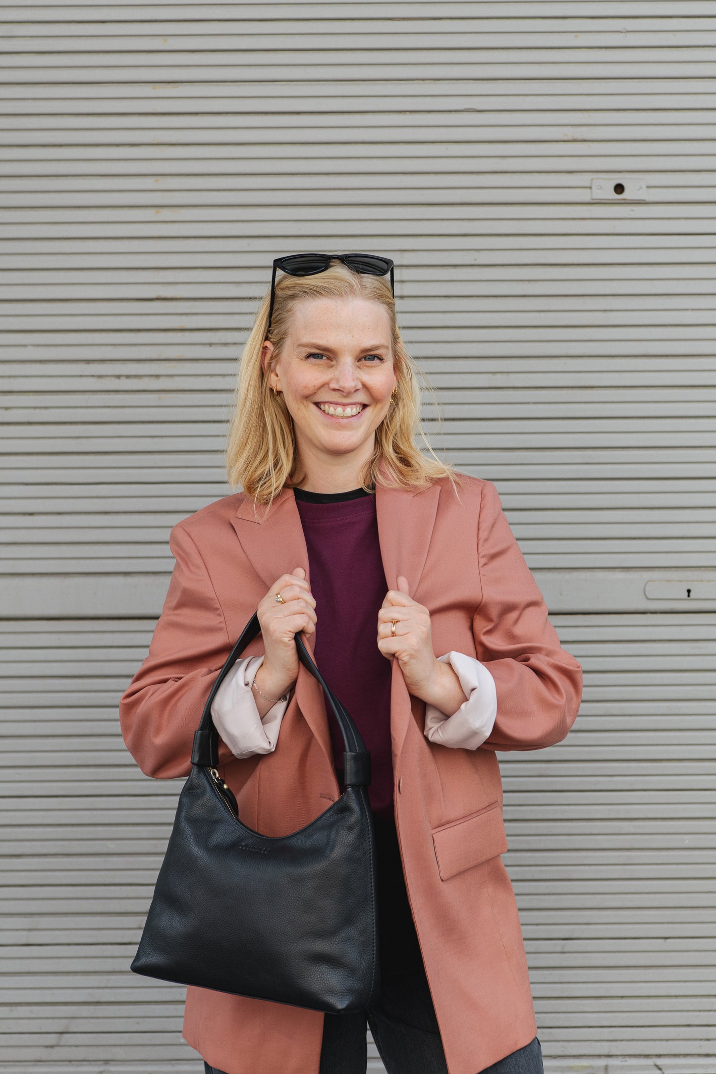 LAST ONE IN S- Mikulaa Blazer - Light Berry