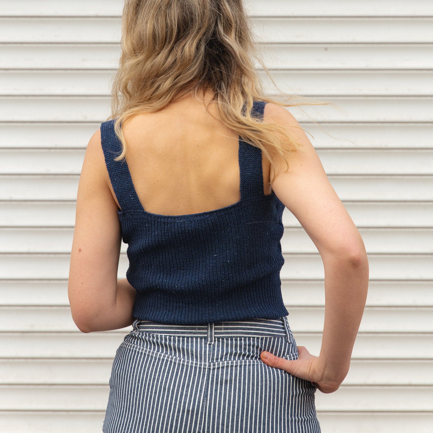 LAST ONE in L - Cara Cardigan - Baltic Blue