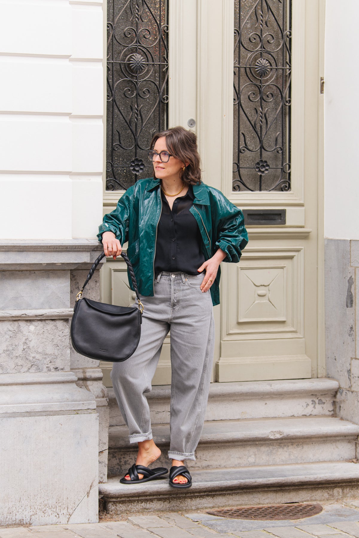 Tuck in Jacket - Sea Moss