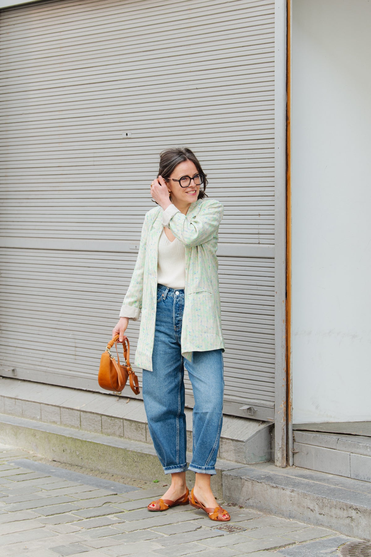Atxa Cell Blazer - Off White