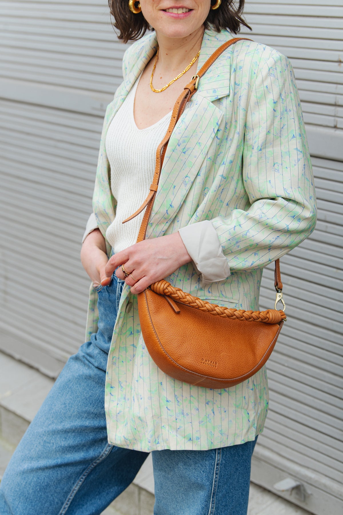 Atxa Cell Blazer - Off White
