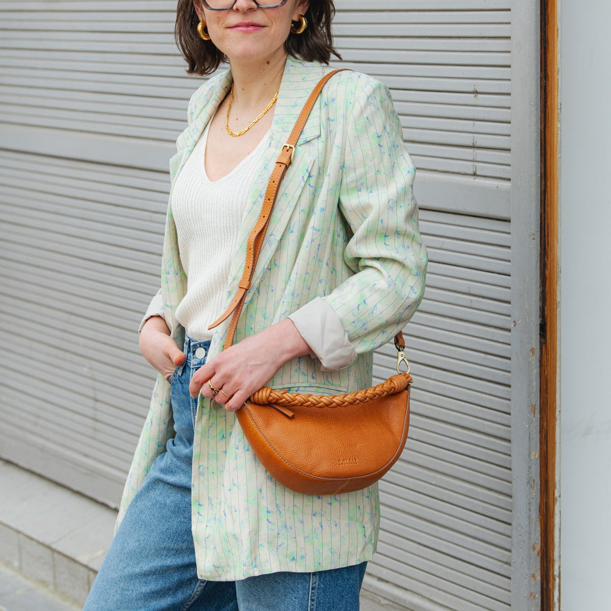 Atxa Cell Blazer - Off White