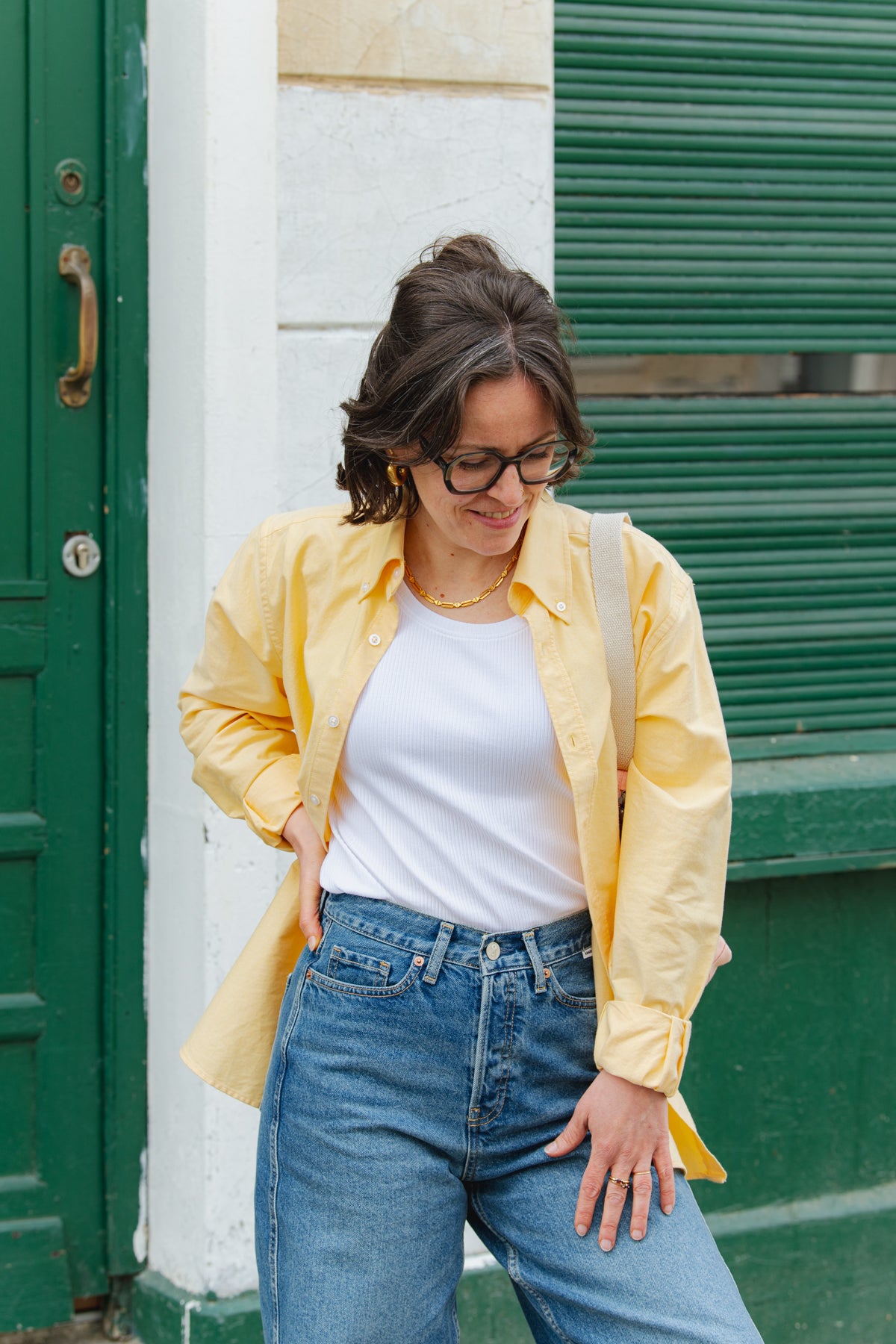 Oxford Shirt - Soft Yellow