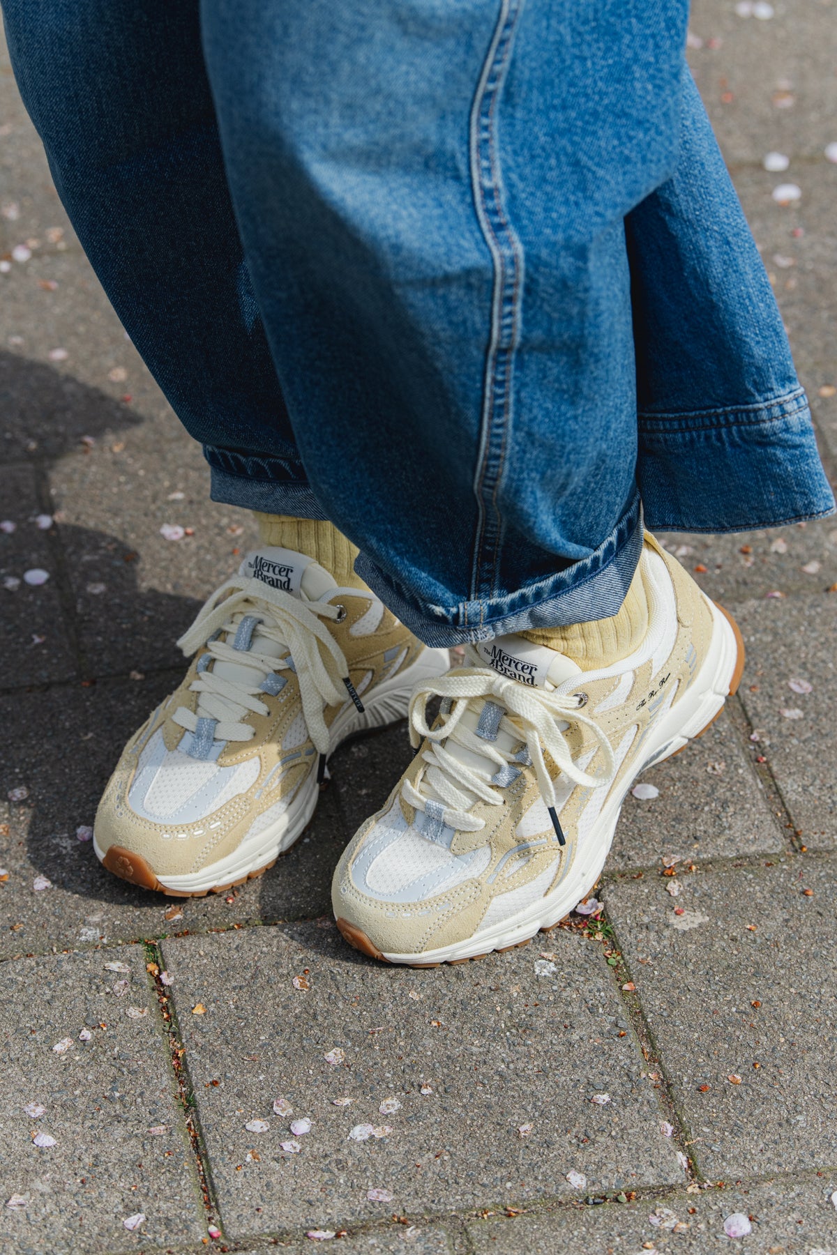 The Re-Run Vintage Suède - Soft Yellow