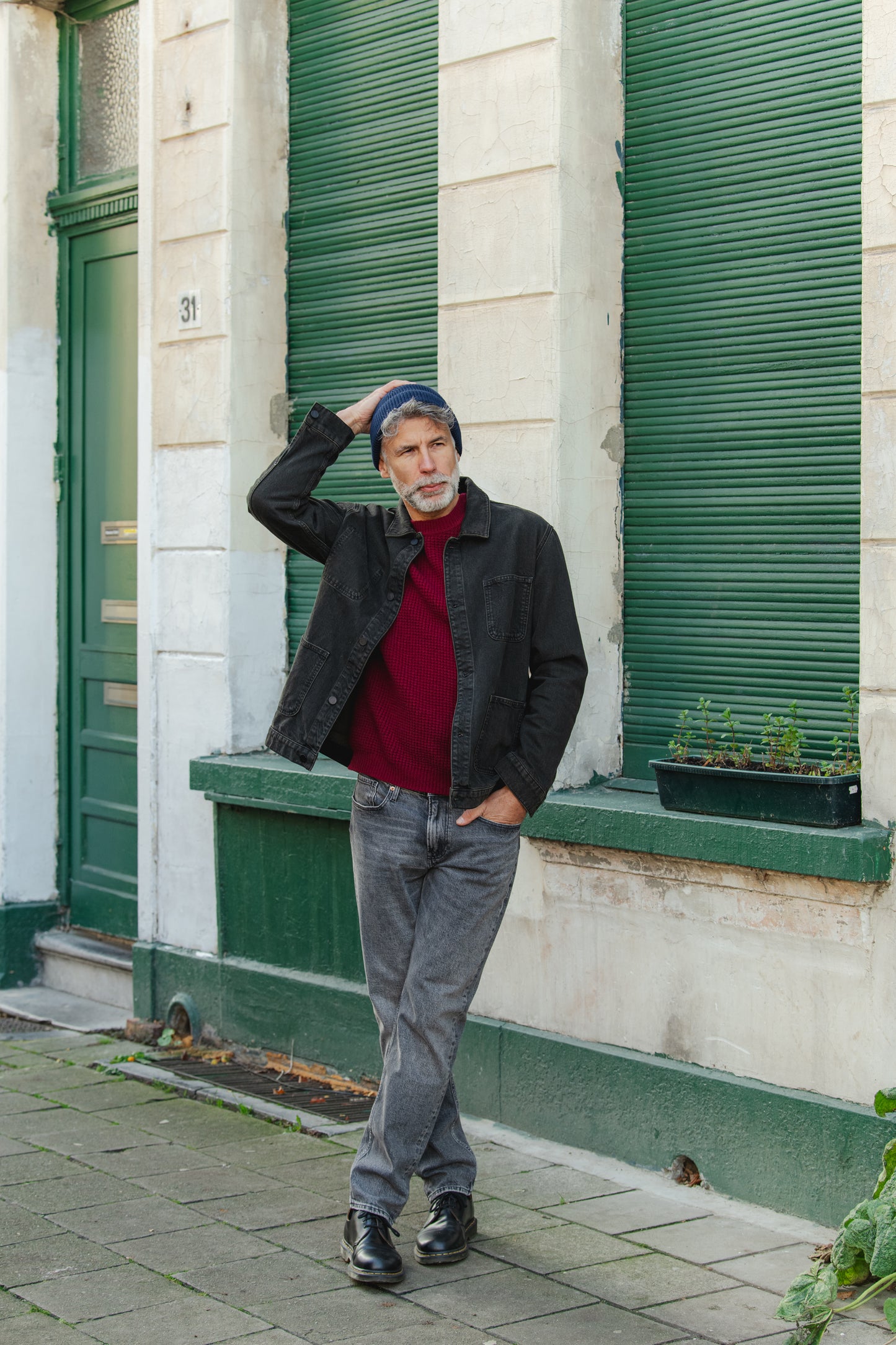 Fraanco Denim Jacket - Kona Black