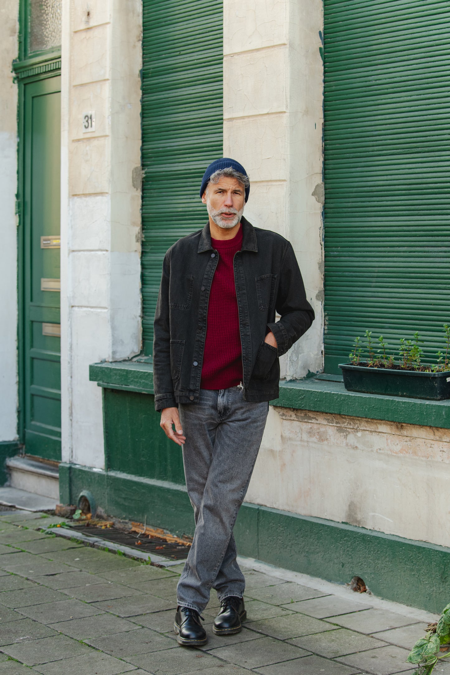 Fraanco Denim Jacket - Kona Black