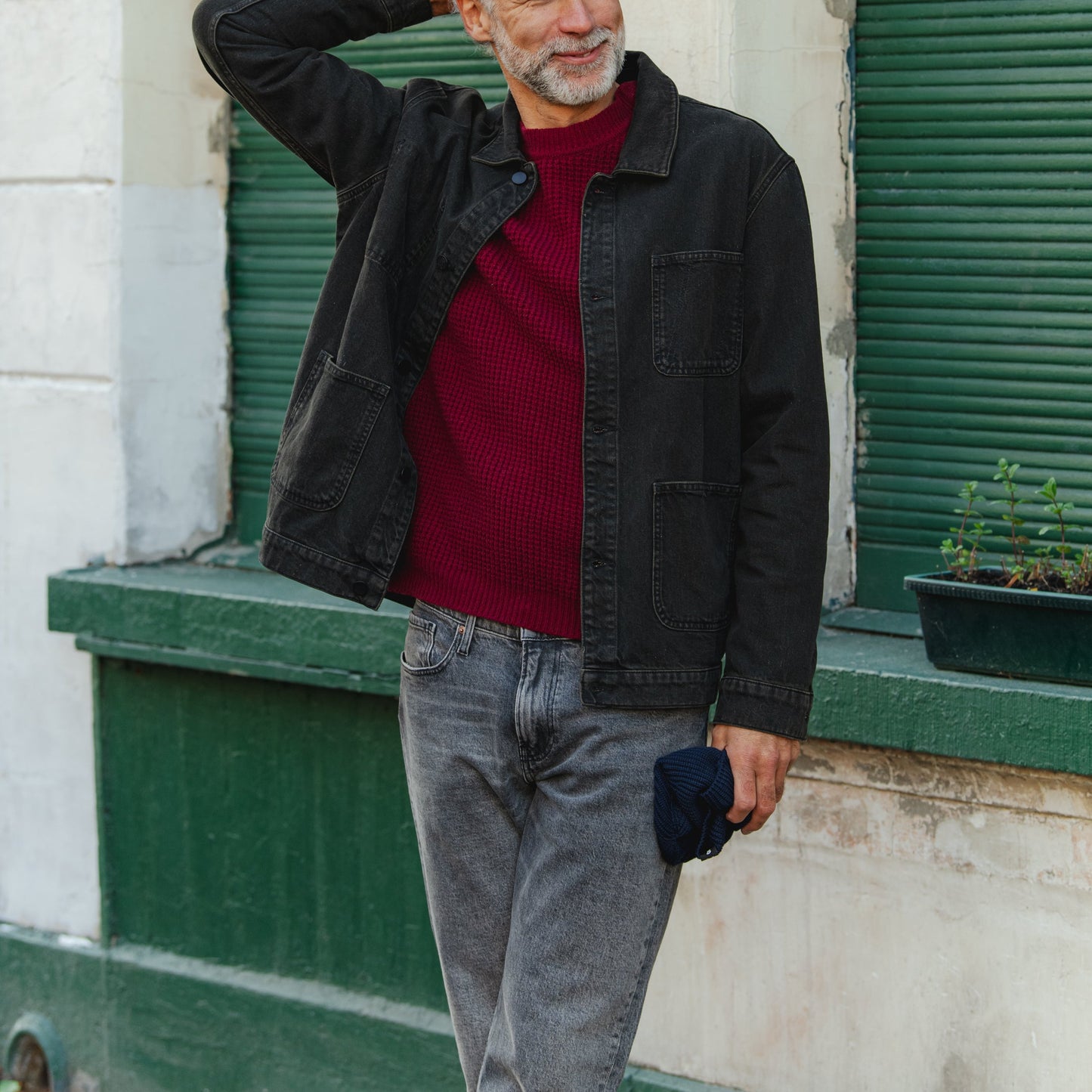 Fraanco Denim Jacket - Kona Black