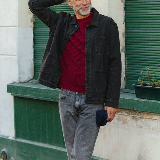 Fraanco Denim Jacket - Kona Black