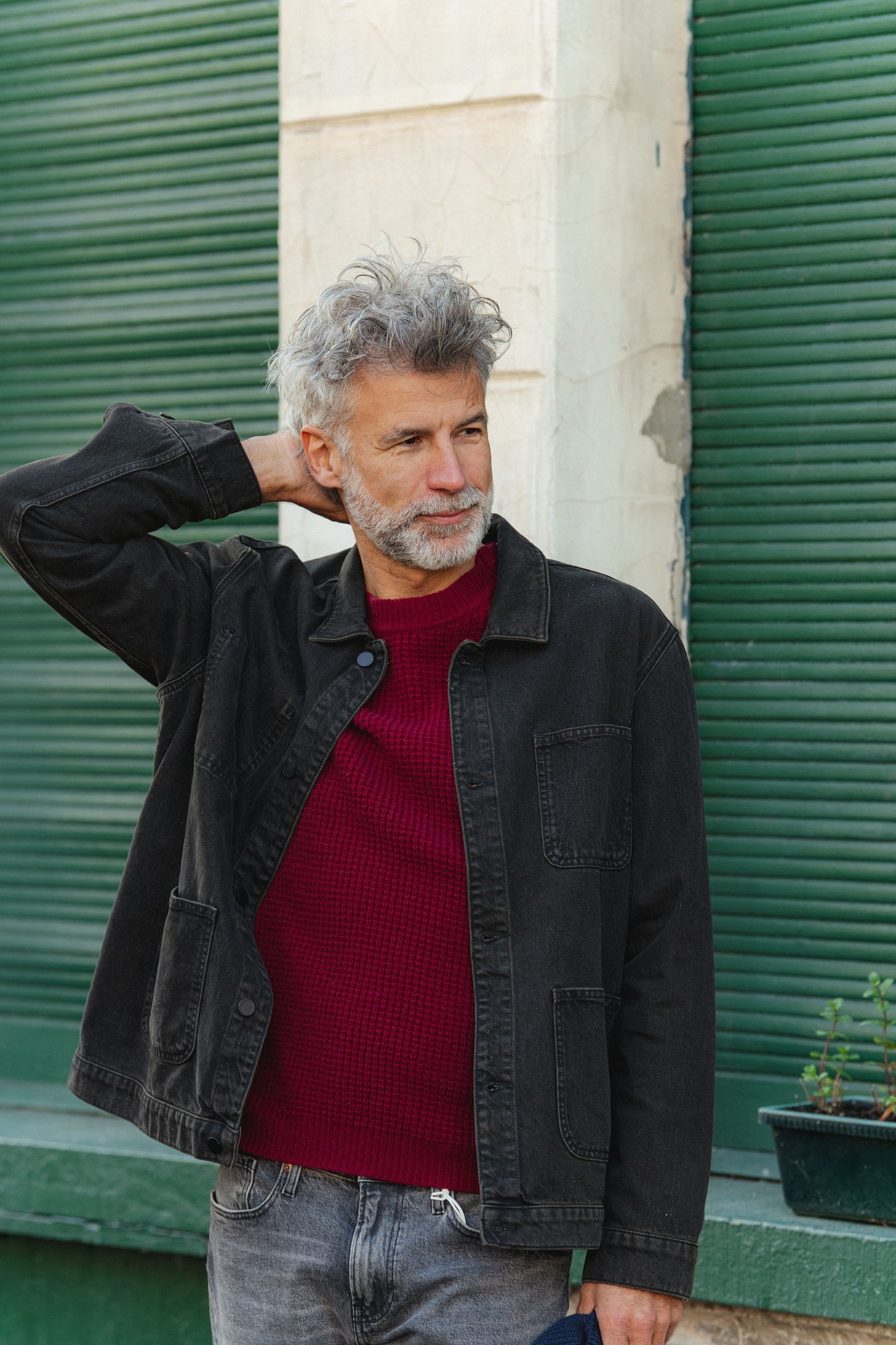 Fraanco Denim Jacket - Kona Black