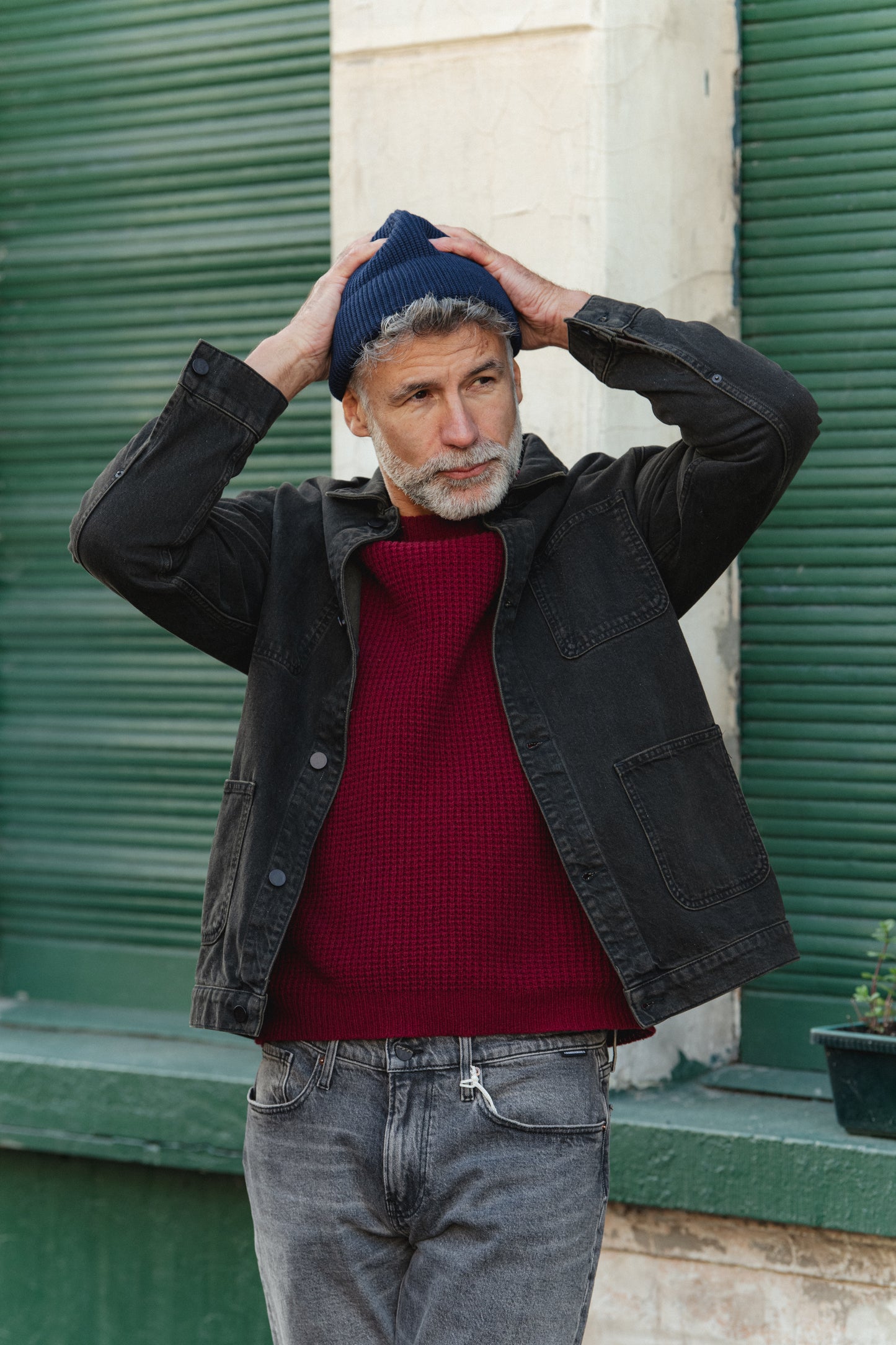 Fraanco Denim Jacket - Kona Black