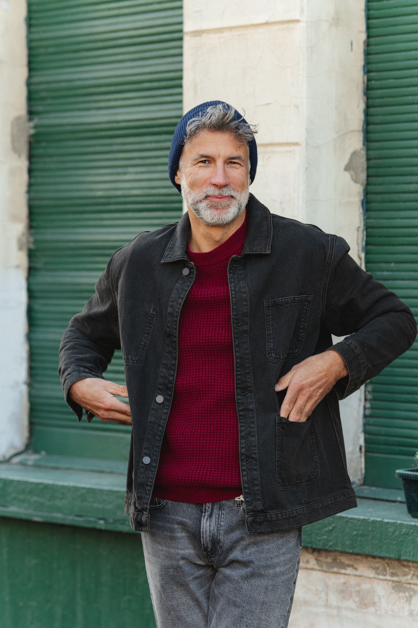 Fraanco Denim Jacket - Kona Black