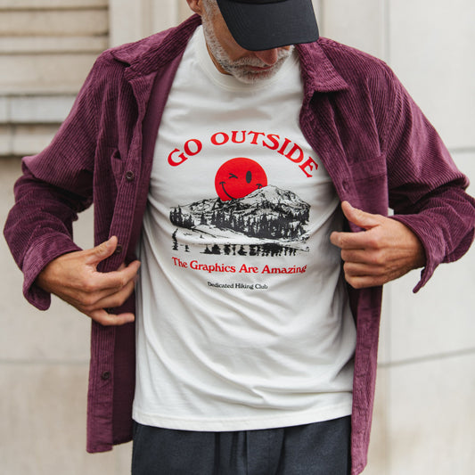 Stockholm Go Outside T-shirt - Off-White