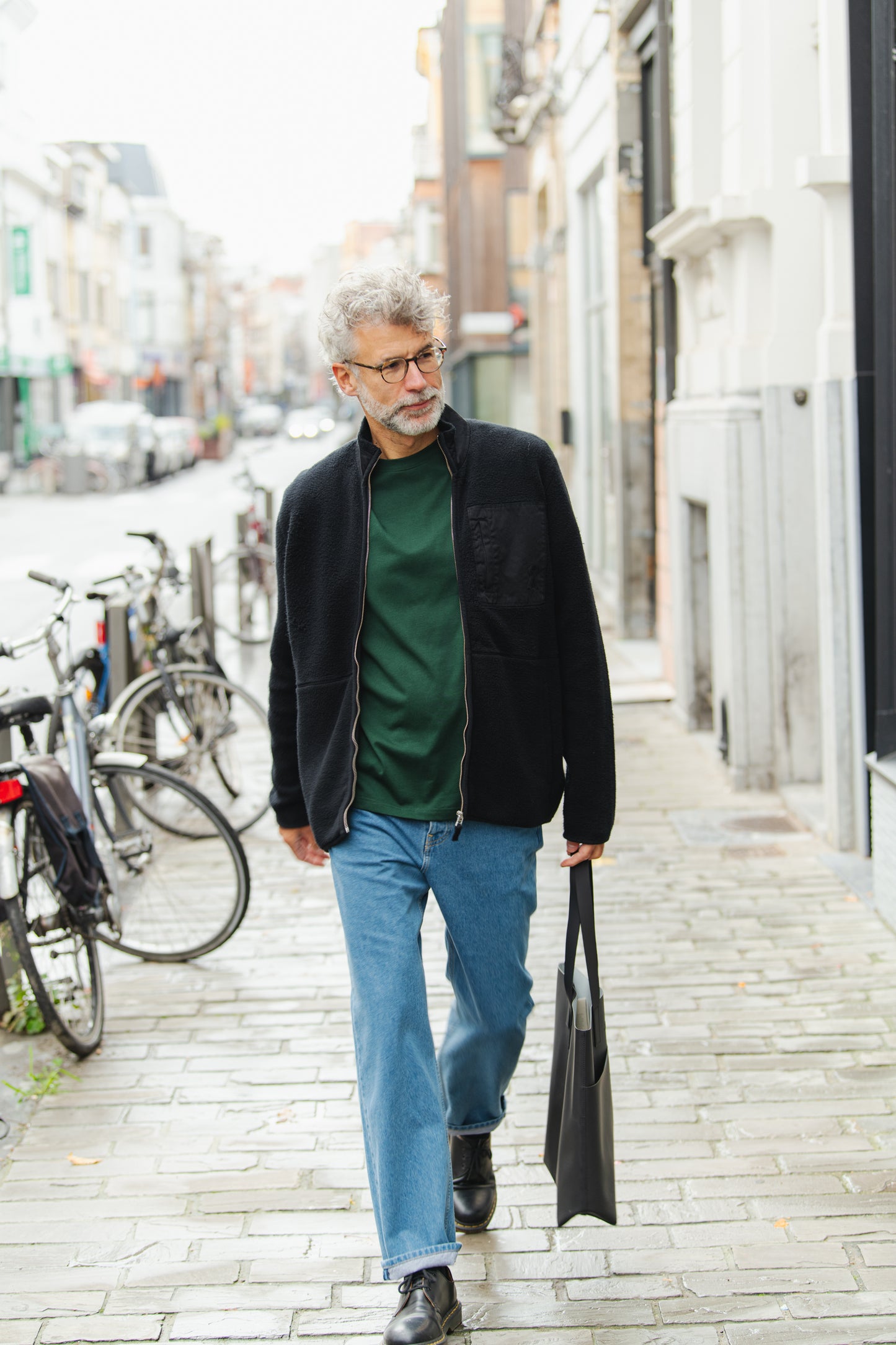 Alex Mid Loose - Light Stone