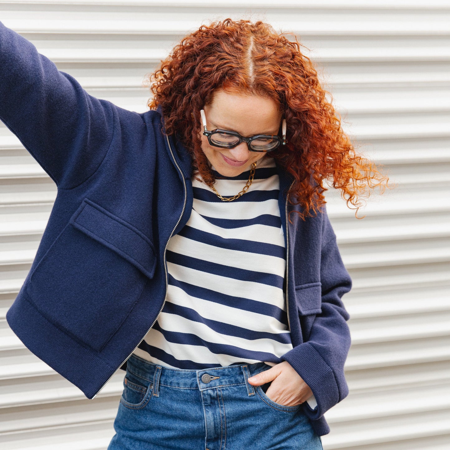 Audry Mini Skirt - Medium Stone