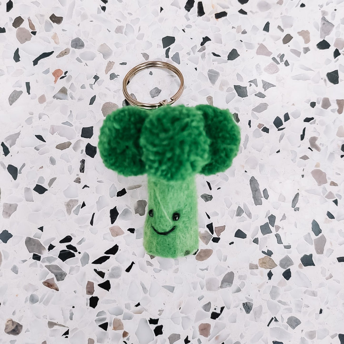 Keychain Wool - Veggies & Fruits
