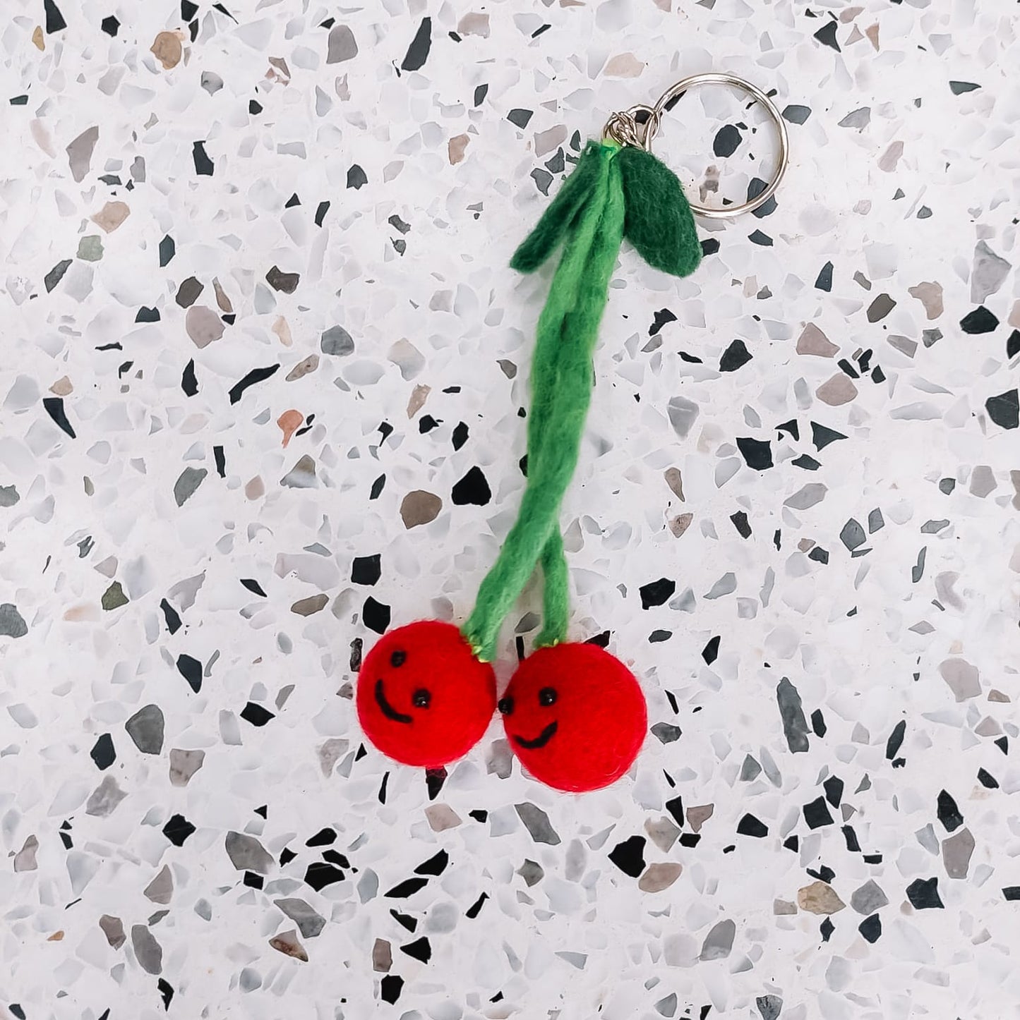 Keychain Wool - Veggies & Fruits