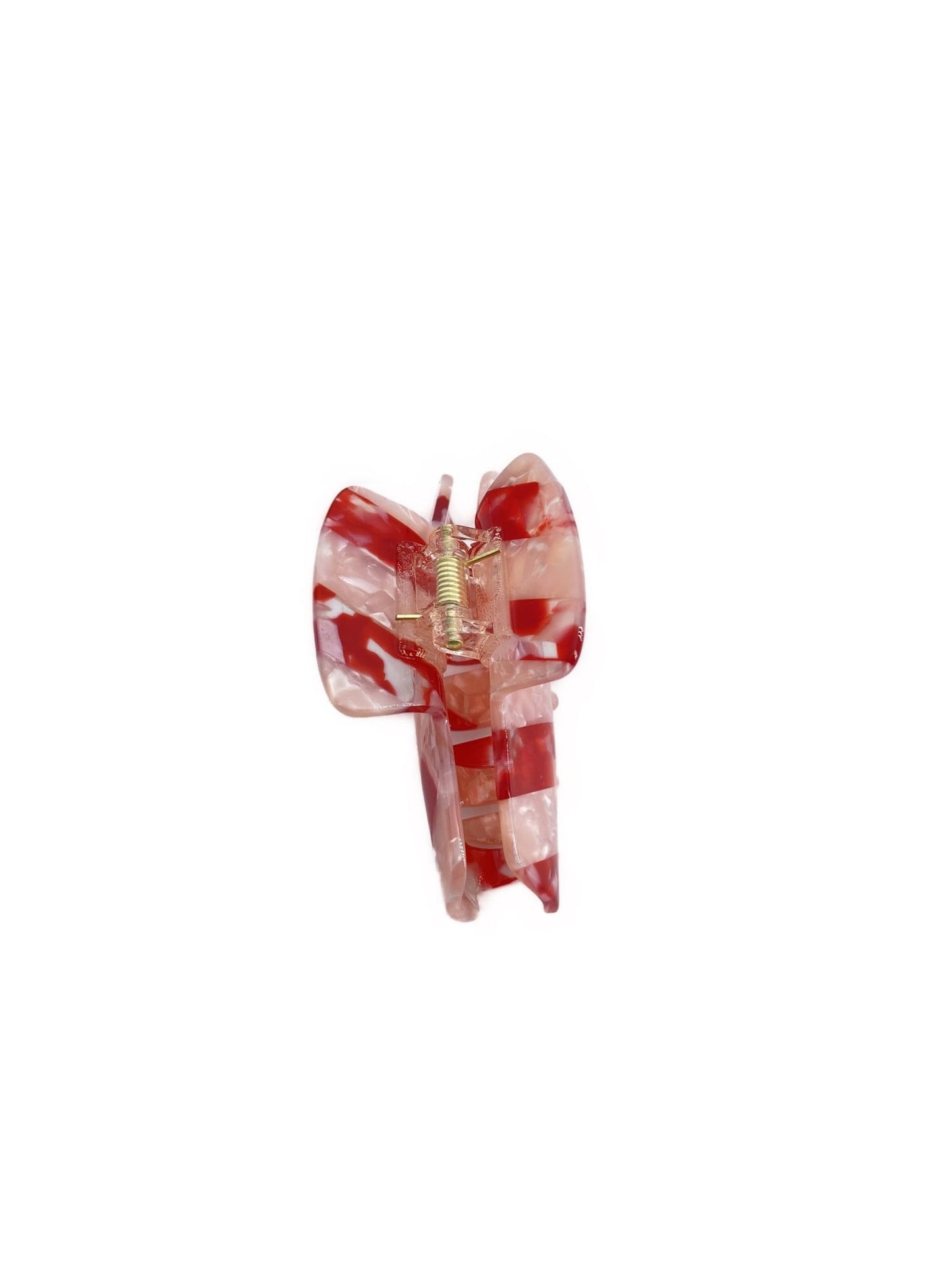 Hair Clip Holly - Red/Pink