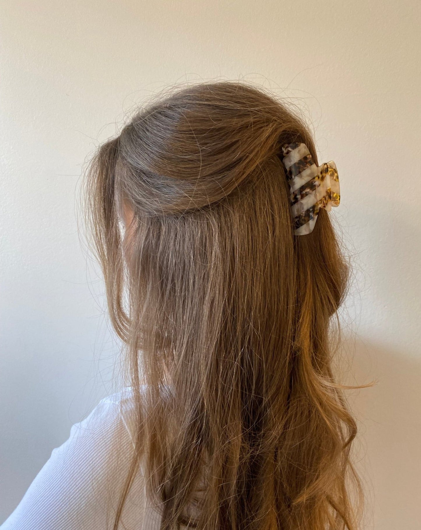 Hair Clip Holly - Leo Cream