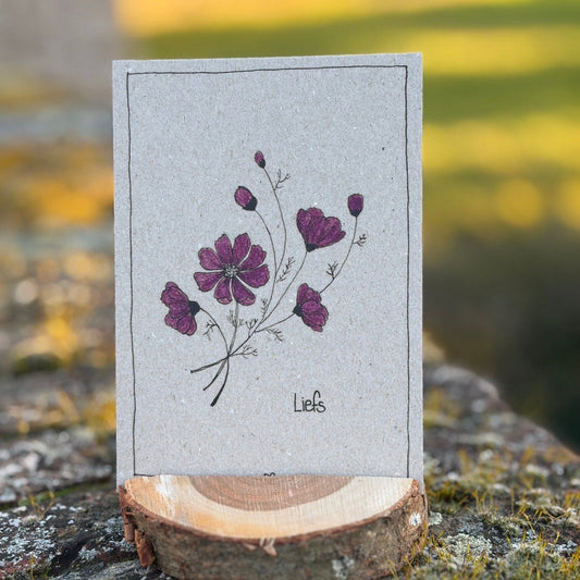 Emma Nieke Greeting Card - Liefs