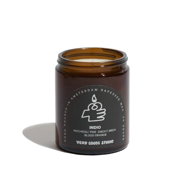 Very Goods Studio Amber Glass Candles - Indio