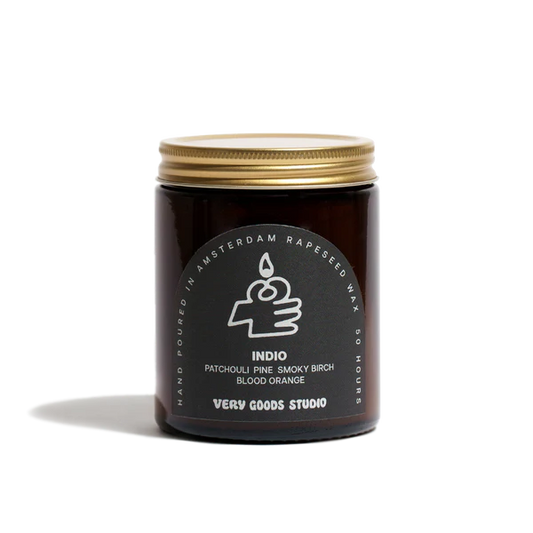 Very Goods Studio Amber Glass Candles - Indio