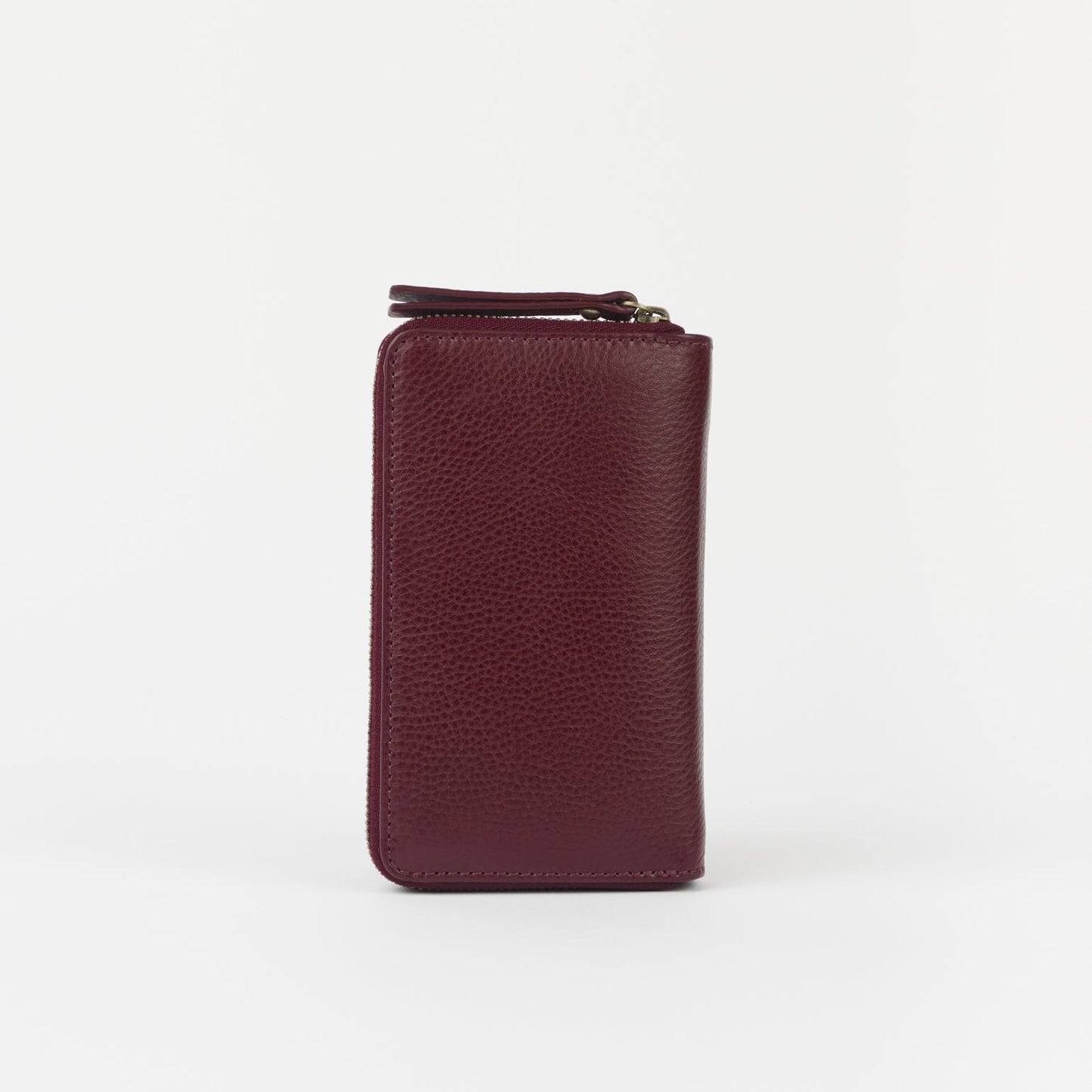 Jett Wallet - Dark Cherry Classic Leather
