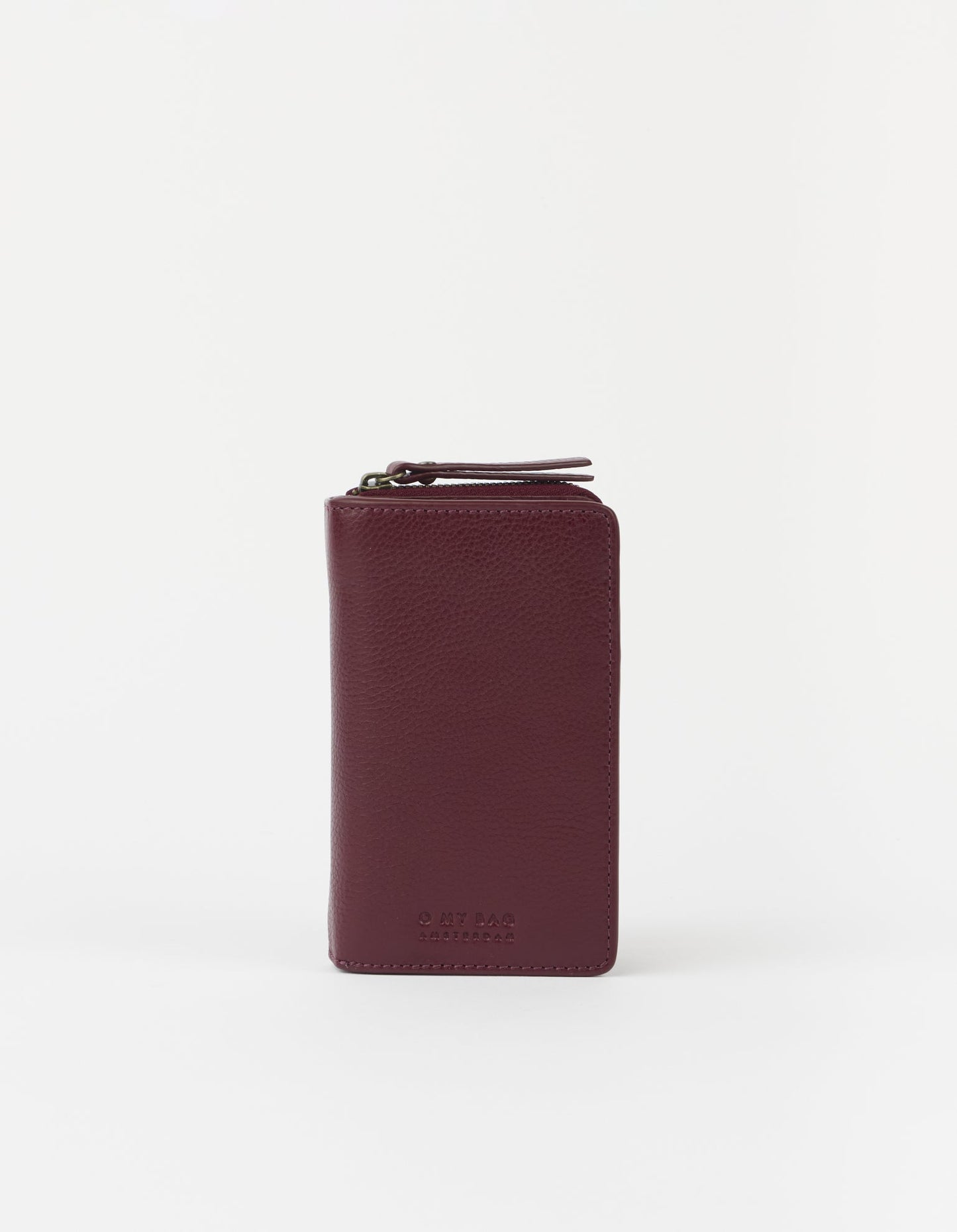 Jett Wallet - Dark Cherry Classic Leather
