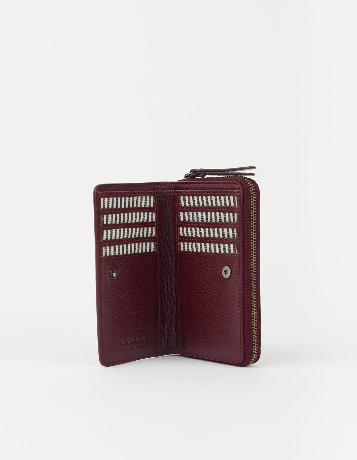 Jett Wallet - Dark Cherry Classic Leather