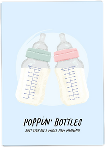 Kaart Blanche Baby – Poppin' Bottles