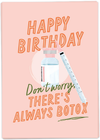 Kaart Blanche Birthday – Botox