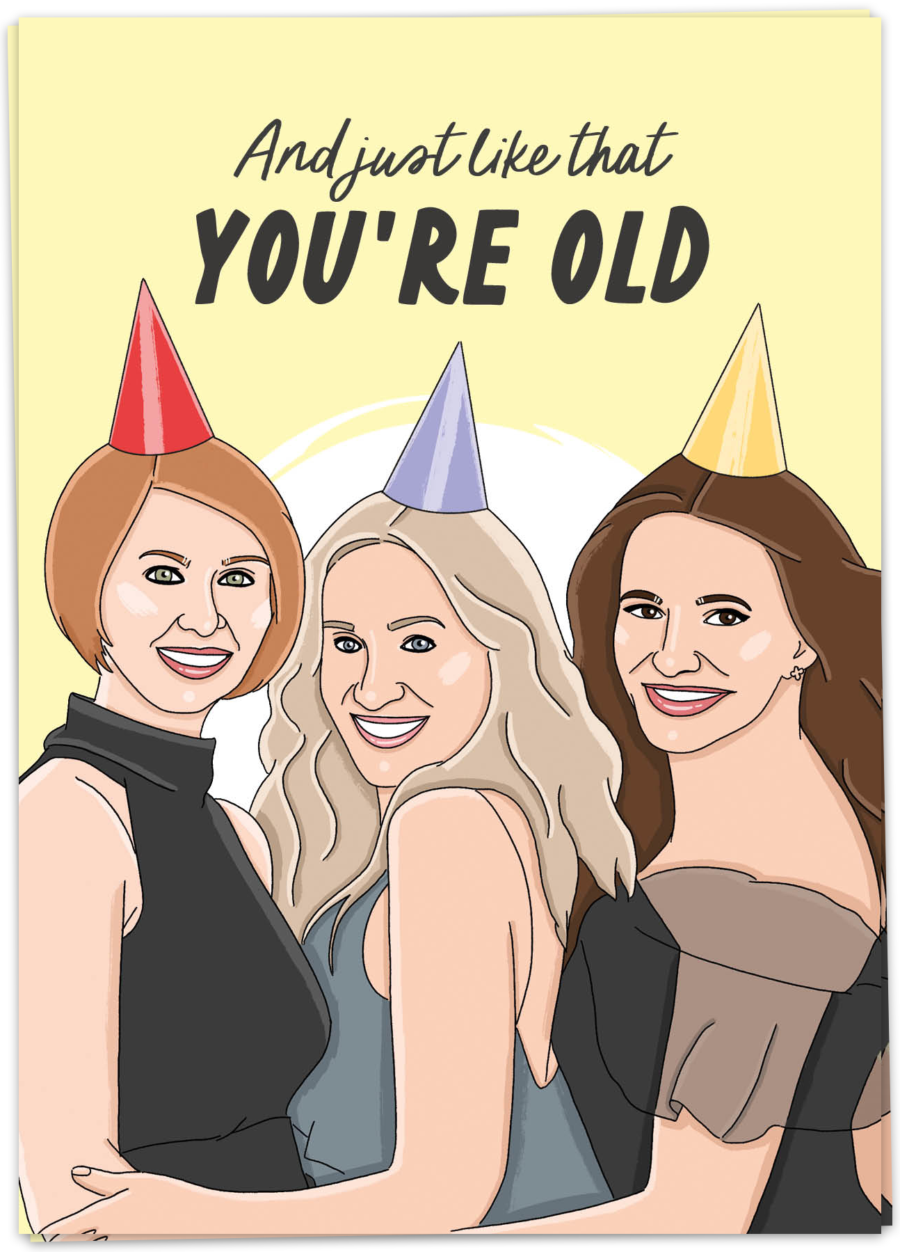 Kaart Blanche Birthday – Just Like That