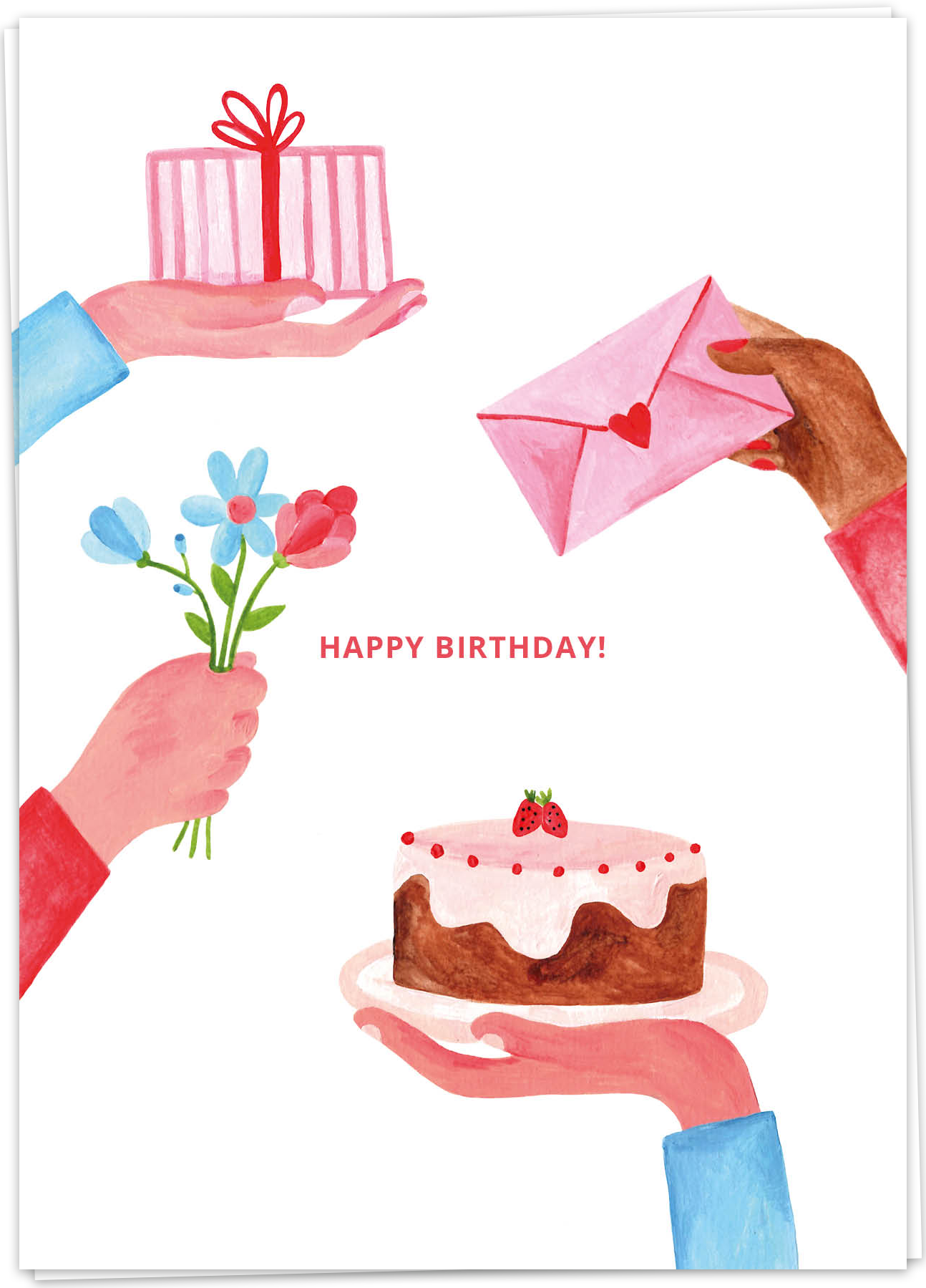 Kaart Blanche - Happy Birthday Gifts