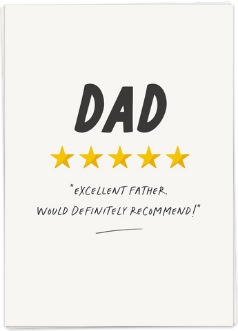 Kaart Blanche Dad – Recommend