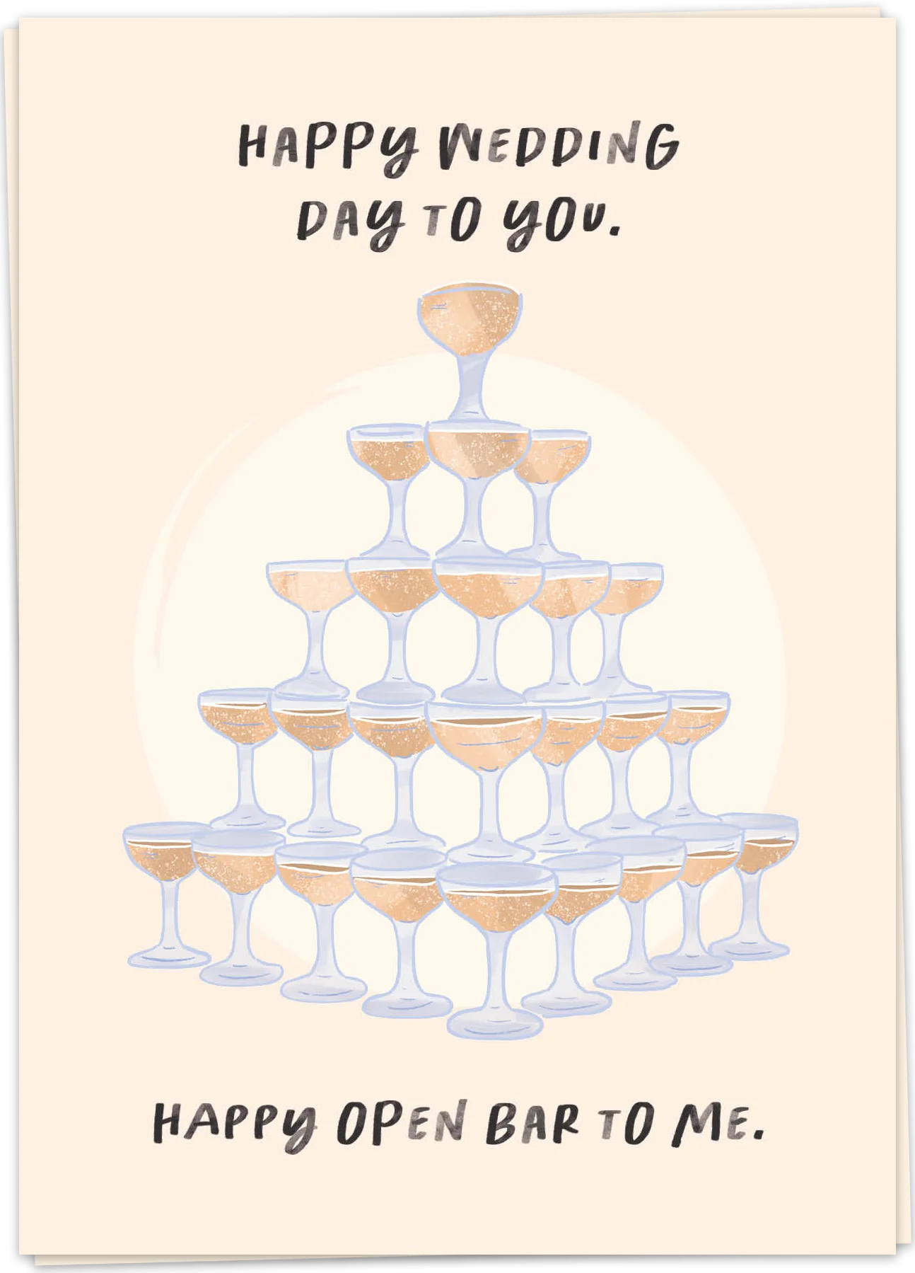 Kaart Blanche Wedding – Open Bar