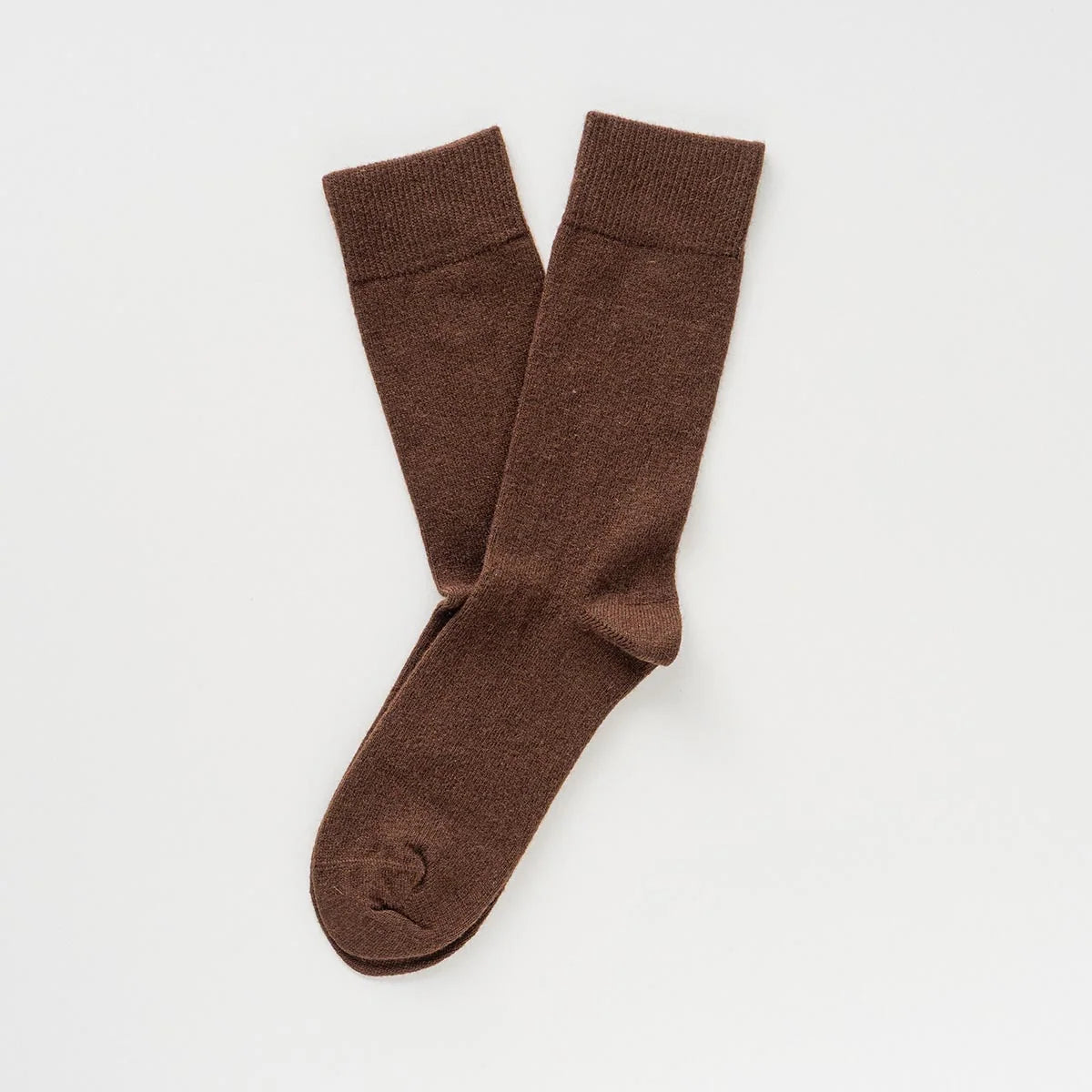 Merino Wool Socks - Brown