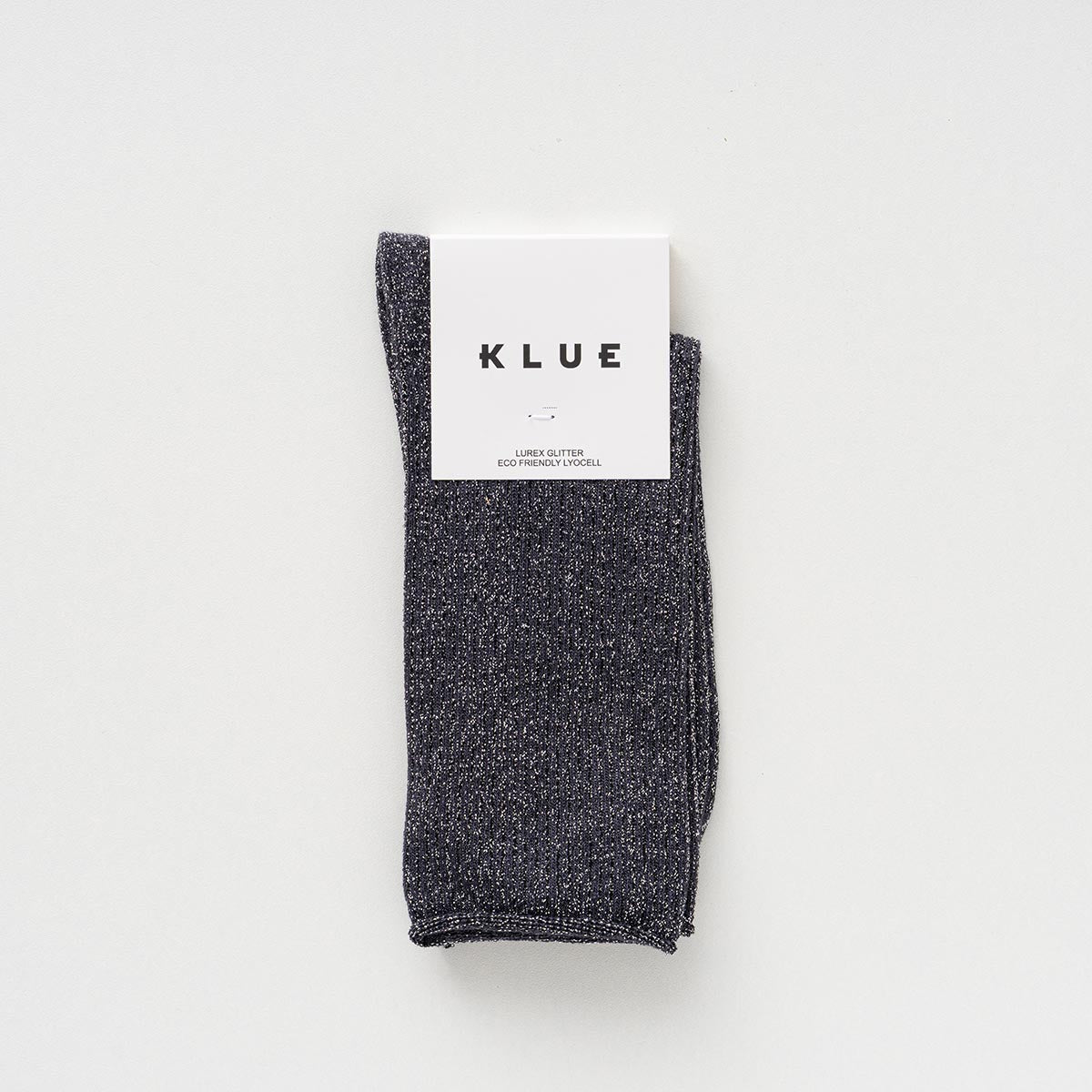 Glitter Lurex Socks - Grey