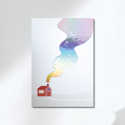 Christmas Greeting Card - Huisje