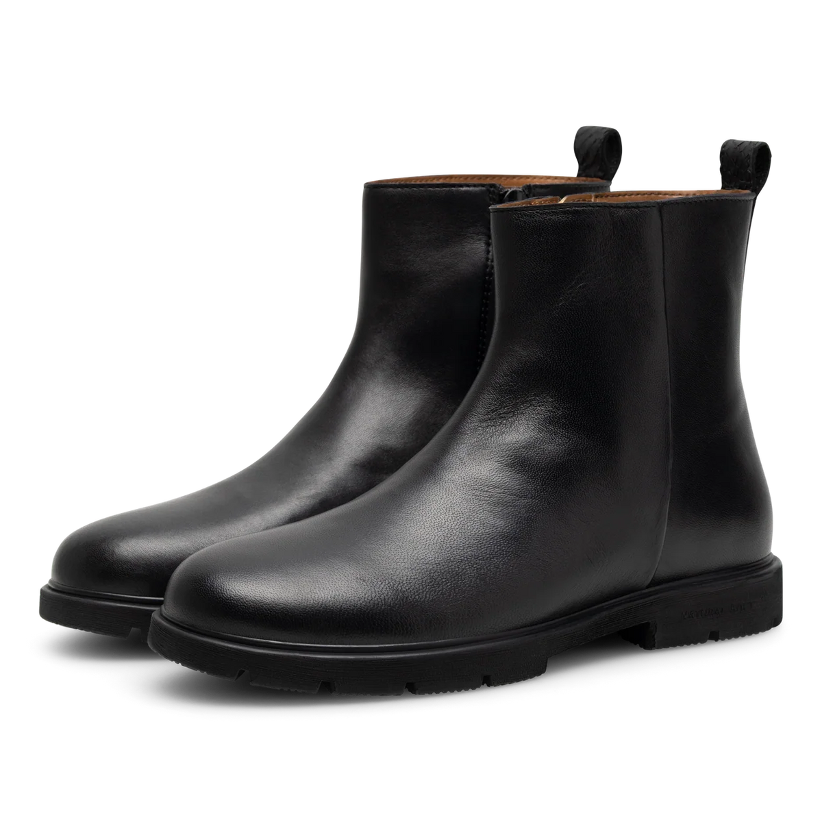 Kate Leather Boots - Black