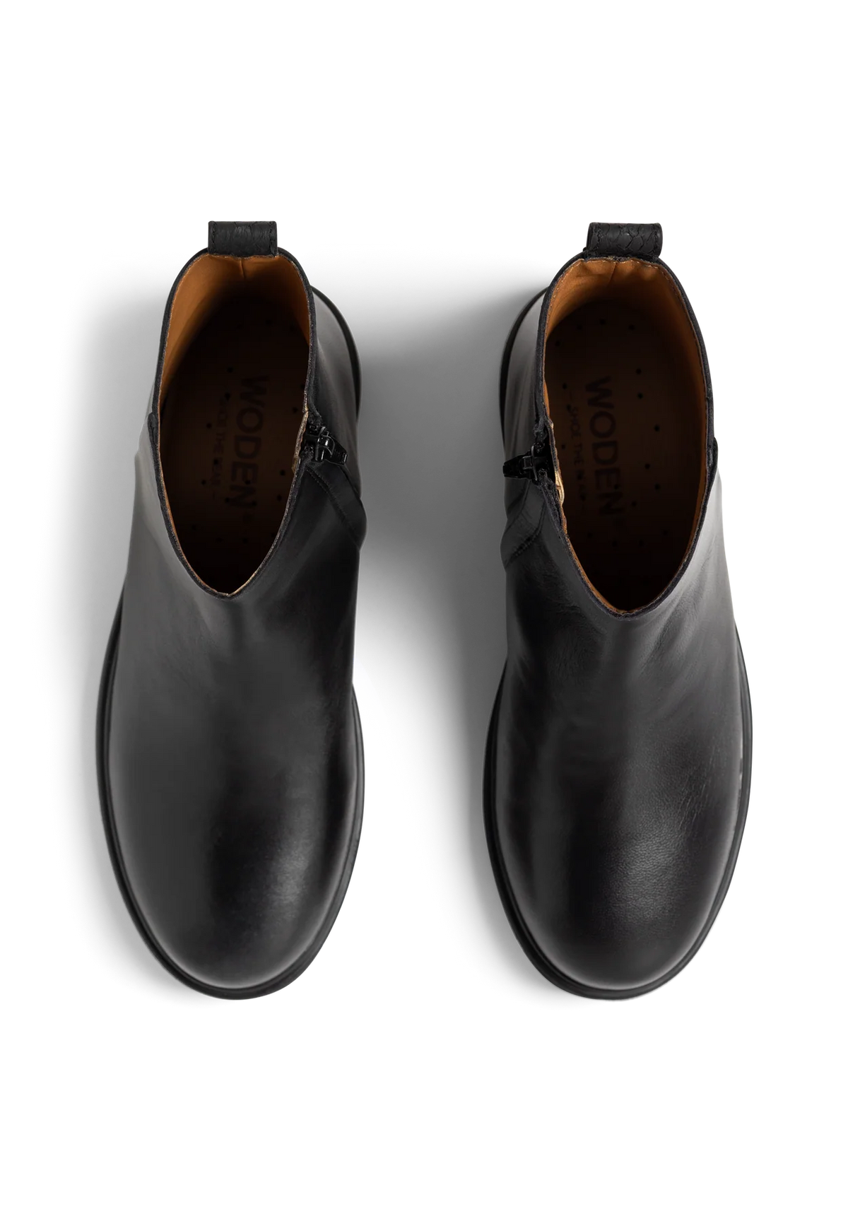 Kate Leather Boots - Black