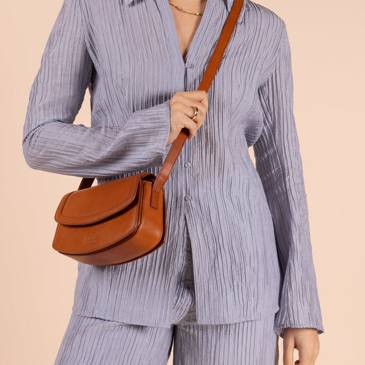 Kendalini Bag - Cognac Classic Leather