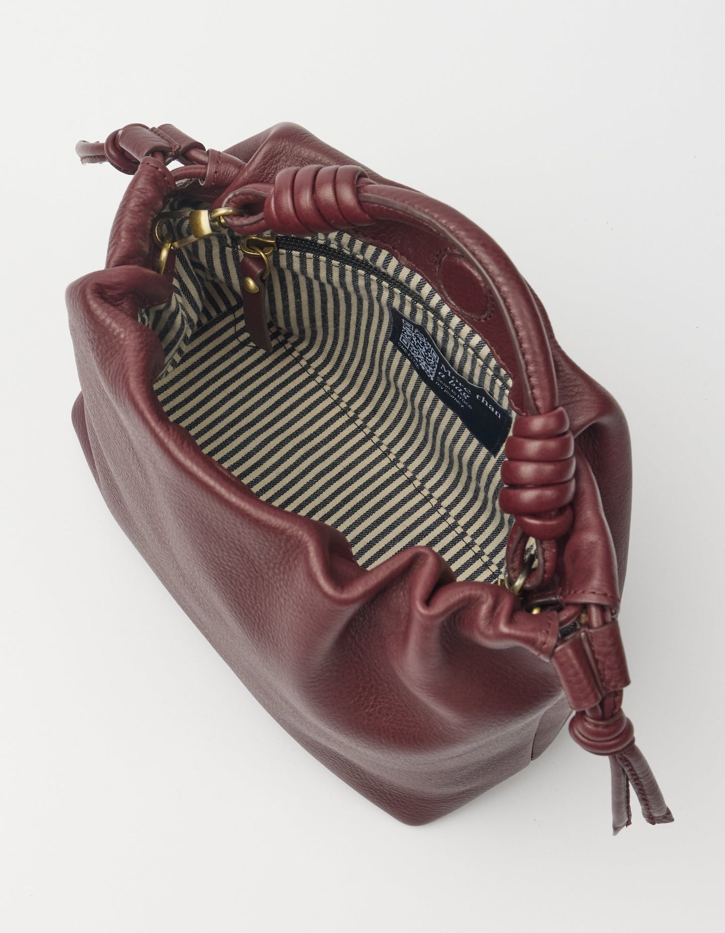Kiki Mini - Dark Cherry Soft Grain