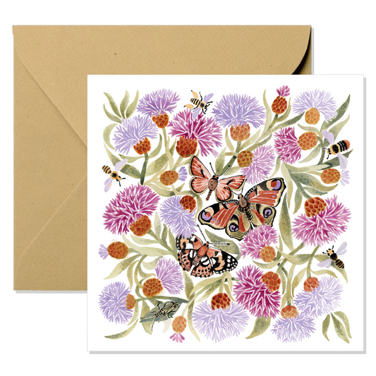 Greeting Card - Knapweed