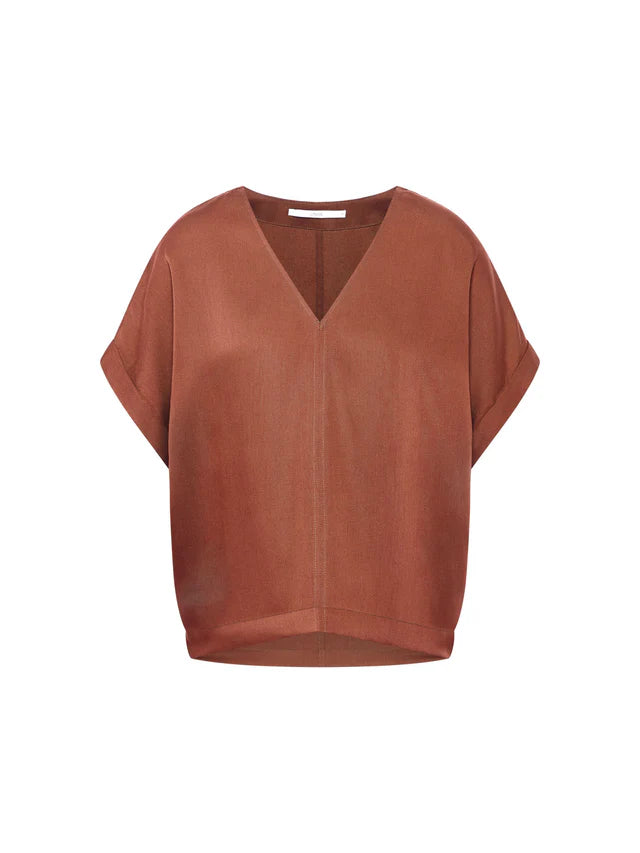 Blouse Shirt - Dark Mocca
