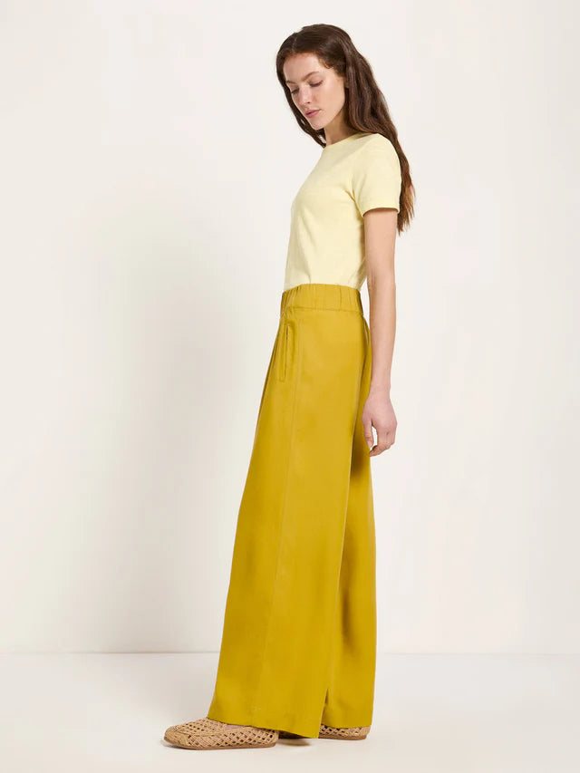 Wide-Leg Pants - Kiwi