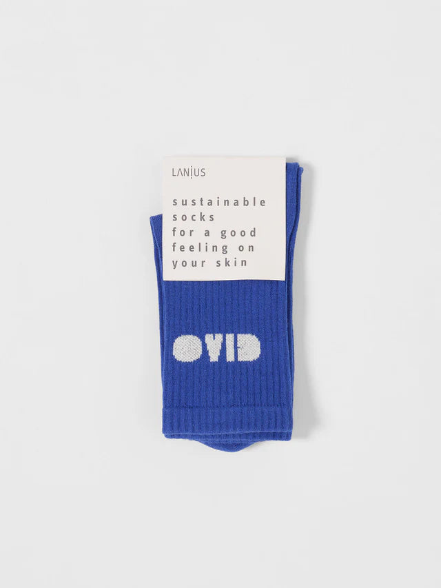 Statement Socks - Lapis