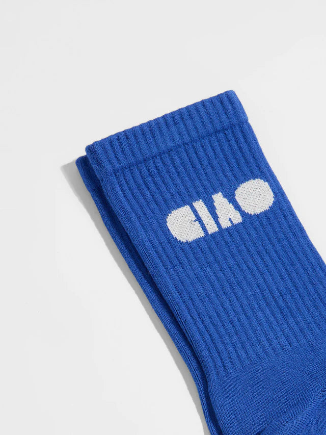 Statement Socks - Lapis