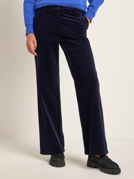 Marlene Corduroy Trousers - Midnight Blue