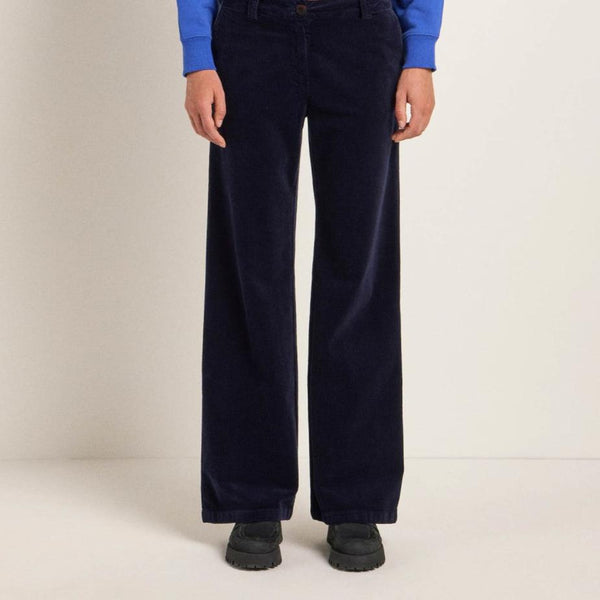 Marlene Corduroy Trousers - Midnight Blue