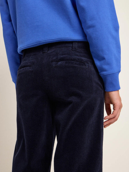 Marlene Corduroy Trousers - Midnight Blue